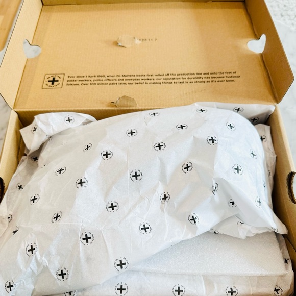 Dr. Martens 1460 PASCAL CONFETTI SUEDE LACE UP BOOTS - Picture 8 of 10